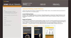 Desktop Screenshot of kernsverlag.com